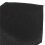 5X Men Solid Black Polyester Zip  Necktie Smooth Zipper Tie 3