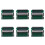6X IDE 44-Pin Stecker auf CF Kompakter Flash Stecker Verbinder Adapter 1