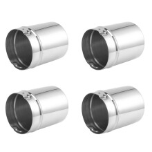 4X Stainless Steel Coffee Dosing Cup Powder Feeder Part for 58mm Espresso Machine Dosing Cup for 58mm Espresso Machine