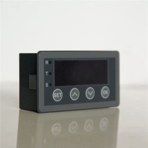 6X Digital Display Meter 0-10V 0-20MA 2-10V 4-20MA Analog Input Display Table Digital Display  with RS485 Version 2