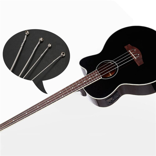 Conjunto de 16 Cordas de AçO para Baixo de 4 Cordas 1