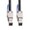 2X  SAS Digh Density Transfer Cable  SAS SFF-8644 to SFF-8644 Server External Hard Disk Data Cable 10