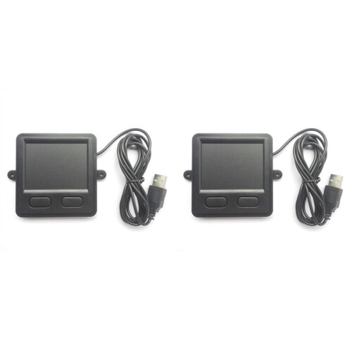 2X Wired USB Touchpad Mouse for Desktop and Laptop Portable Touchpad Enhanced Touch Sensitivity Design