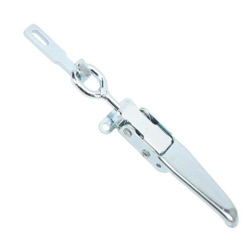 Heavy Duty Trailer Spring Hasp Galvanized Iron Door Handle Lock for RV Camper 1