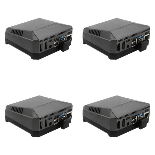 4X M.2 Expansion Board USB 3.0 to M.2  SSD Adapter for Raspberry Pi 4 Model B Base for Argon ONE V2/M.2 Case