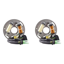 2X Ignition Magneto Stator Coil Engine Stator Coil for SJ650 SJ700 VX700 WR650 WB700 WB760 6R8-85560-00