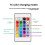 8pcs Gu10 Bulbs and 1remote Control with Memory Function 17colors Changeable Spot Ligh 4dynamic Lighting Modes Spotlight 2