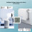 2X Tuya  Home WiFi Temperature & Humidity Sensor with 1M External Probe App Remote Viewing 5