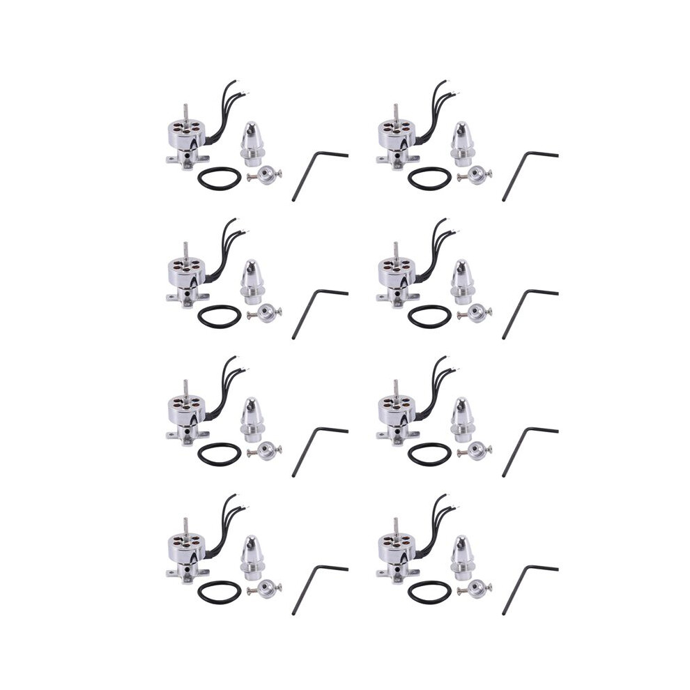8X Rc Drone Accessories 10G Brushless Motor Out Runner 1811 2000Kv For Radio Control Aircraft 6032832960966