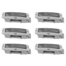 6X Car After Reading Map Dome Light 3B0947291 B for Caddy Gray