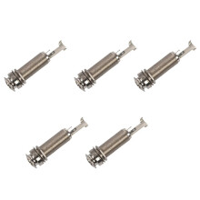 5X Mono Long Input Output Threaded Guitar Jack NEW 1/4 Inch