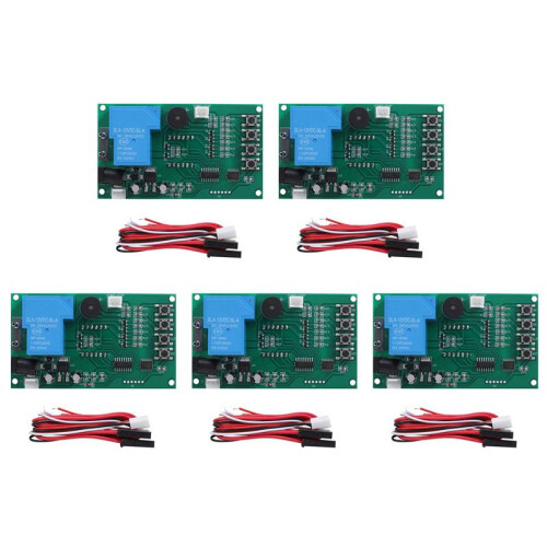 5X Four Digits  Control Minute Timer Board Arcade Game Coin Acceptor Selector Pump Water Washing Machine