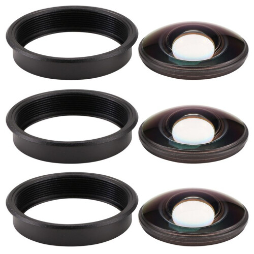 3X pour  X3 X4 Objectif de Remplacement pour Caméra D'Action Réparation Accessoires Pièce