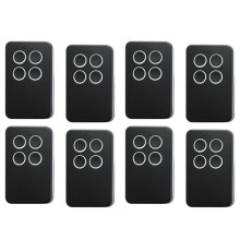 8pcs Universal Multifrequency Garage Remote Gate Remote Control 280-868MHZ for All Fixed Code and Parts of Rolling Code
