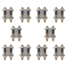 10X Gitaar Messing Dubbele Tremolo Brug Stabilisator Stopper Stabiliserende Apparaat Arming Richter Tremsetter ESP Stijl