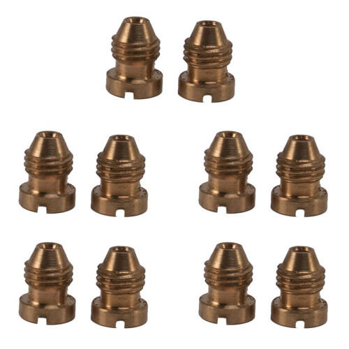 Foam Cannon Orifice Nozzle Tips, High Replacement Thread Nozzle for Snow Foam Lance, 1.0 Mm, 10-Pack