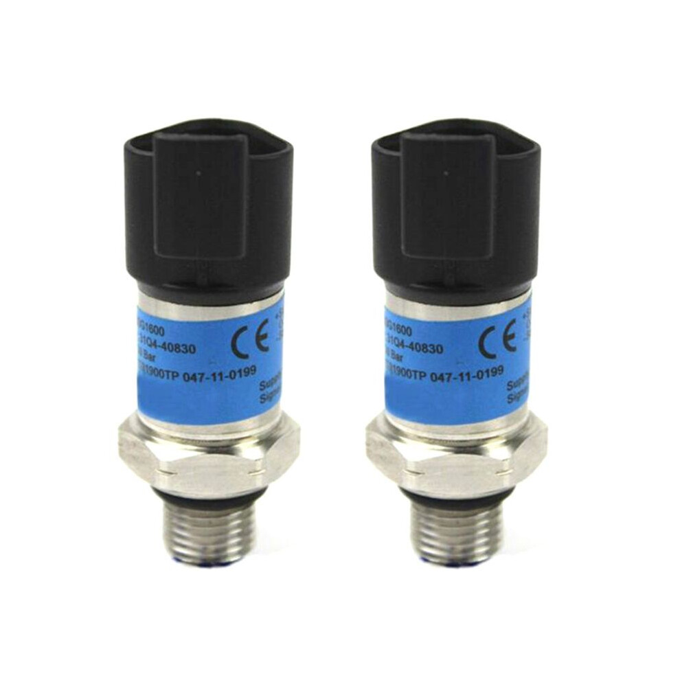 2X Excavator Pressure Sensor 50Bar 31Q4-40830 For Excavator R210-3 R210-5 R210-7 R210-9 6031635661582