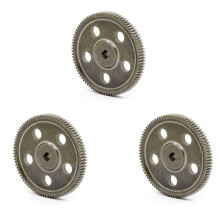 3X Metal Spur Gear 87T for HSP RGT E86100 Upgrade Parts 180024 RC 1/10 Rock Crawler 94180 86100,Copper
