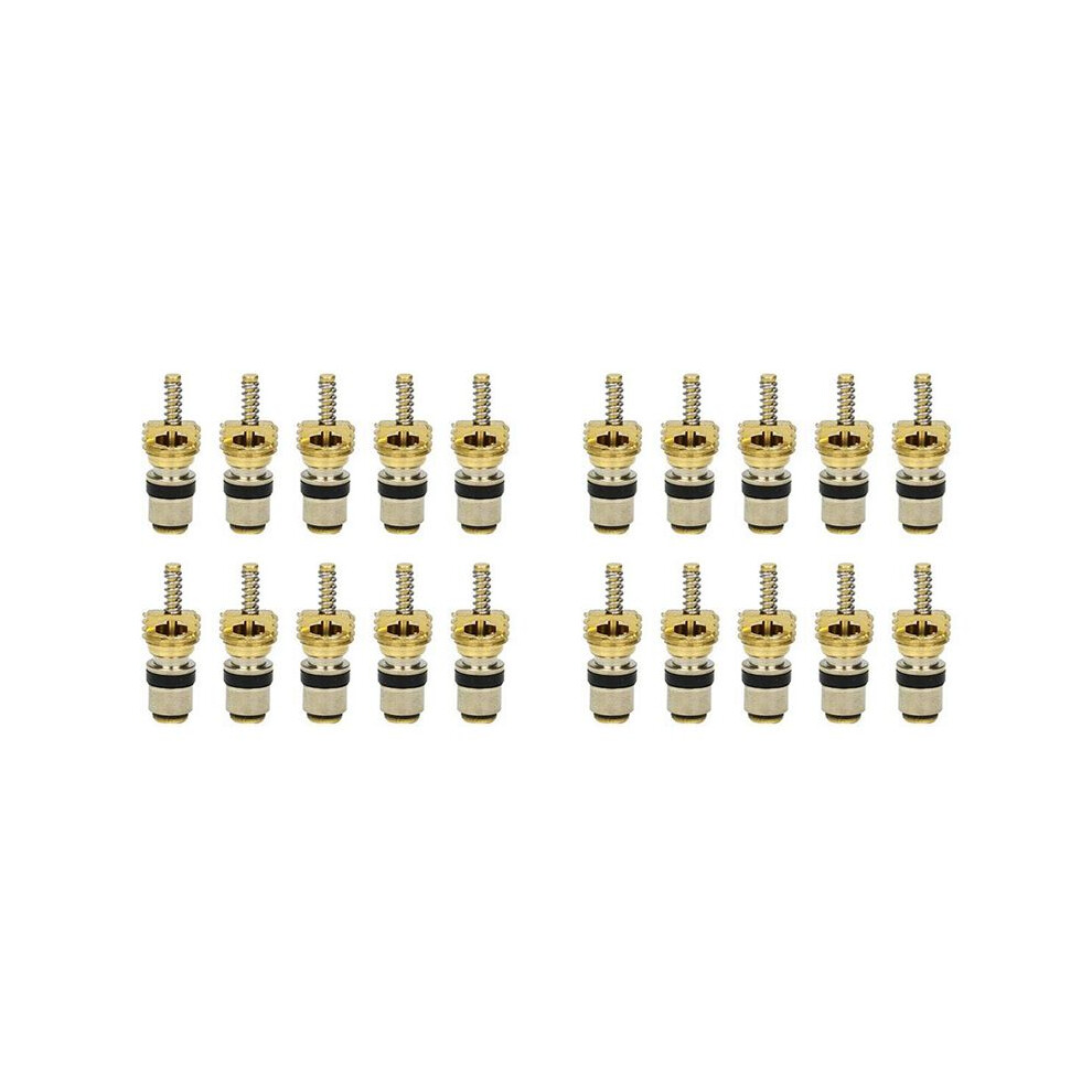 20Pc Air Conditioning Charge Cold Medium Interface Valve Core For Elysee Beverly 6032439152658