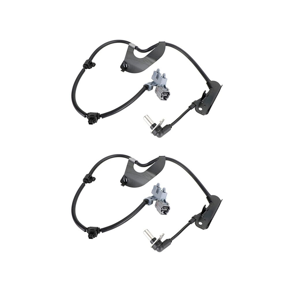 2X Front Right Wheel Abs Sensor Cable Fit For Dmax D-Max Mux 8980521191 Black 6031877206107