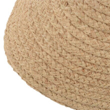 3X Ladies Anti-Uv Roll  Sun Visor Hat Women Straw Raffia Sun Visor Caps