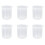 6X 500 Ml Maatbeker Transparant 1