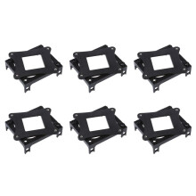 6X Schwarz Kunststoff CPU-Luefterhalterung Basis Fuer Den Sockel 478