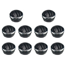 10X Knop Stijl 75MM A/C Airconditioning Uitlaat Ventilatie (Φ 87 / 75/22mm) voor RV Bus Auto Boot