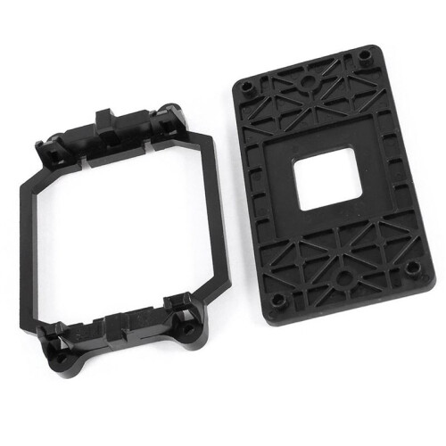 4X Ventola per  CPU  Base In Plastica Nera per Presa AM2 AM3 1