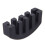 6X Rubber Mute Silencer 4/4 Violin Fiddle Slight Practice Black 5
