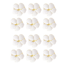12 StüCk Blume Serviette Schnalle Serviettenring Serviettenring, Verwendet für Hochzeit, Festival, Bankett