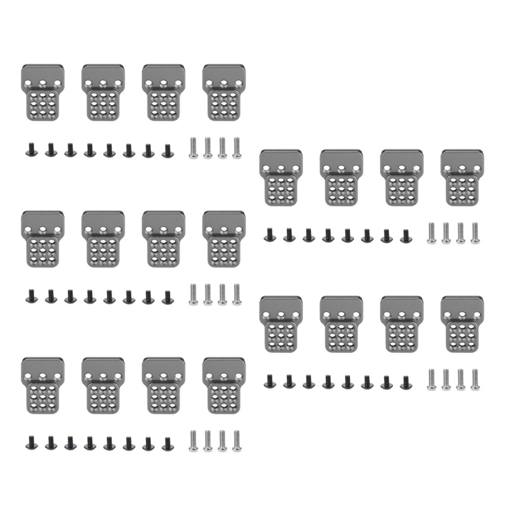 20X Metal Adjustable Bracket Extender For Wpl C14 C24 C34 C44 B14 B16 B24 B36 Titanium 6034227550769