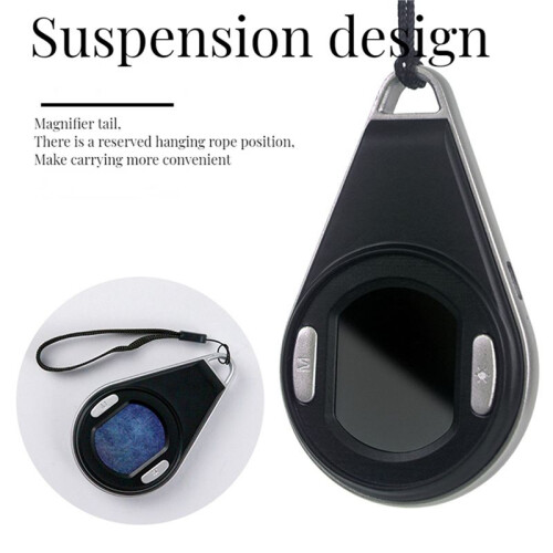 3X Digital Display Frequency Magnifying Glass 60/80/100X with Three Multiples Switching Portable Microscope 2