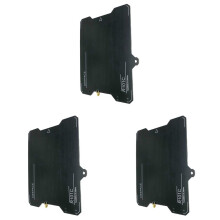 3Pc Antena Alta DuráVel R101C 730Mhz-6.5GHz 7DBi Ads-B UWB Antena Antena Direcional de Banda Larga 23X22.5Cm Preto