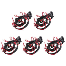 5X Universal Microphone Shock Mount Adjustable Microphone Stand for All Microphones Size At 18mm-57mm