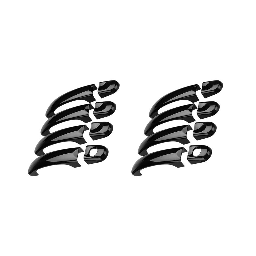 8X Car Door Handle Cover Trim For Transporter T5 T6 2003-2015 Caddy 2003-2015 2003-2015, Black 6032114309995