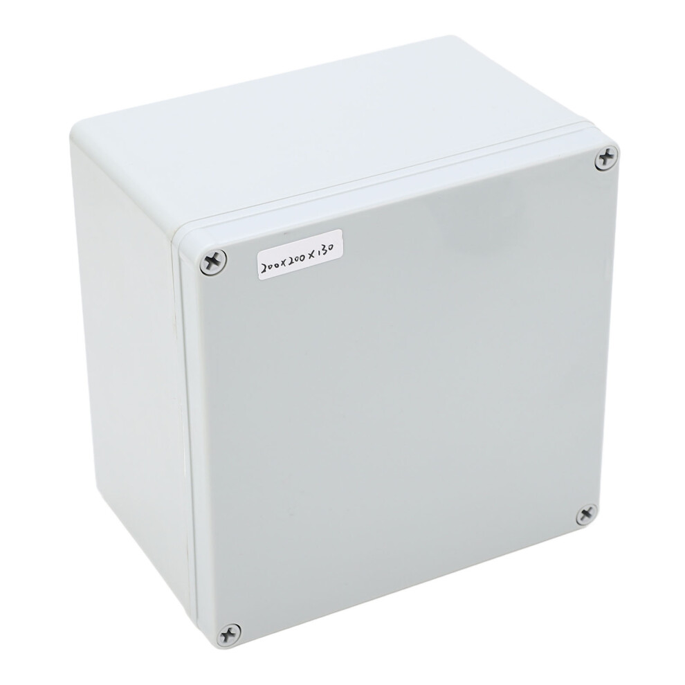 Ip67 Abs Weatherproof Junction Box 200X200x130mm For Outdoor Electrical Wiring 5011371079965