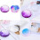 8 Pack Round Silicone Coaster Molds,Clear Epoxy Molds for Casting with Resin,Concrete,Cement and Polymer Clay 5