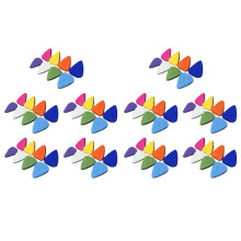 Ukulele Picks Picks/Plectrums for Ukulele and Guitar,80 Pieces Guitar Picks,Multi-Color