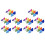 Ukulele Picks  Picks / Plectrums per Ukulele e Chitarra, 80 Pezzi Guitar Picks, Multi-Color 1