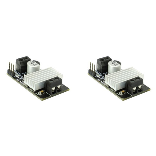 2X 10A  Motor Drive Module Forward and Reverse PWM Speed Regulation Dimming 3-20V Low Voltage High Current Module
