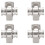 4x Chrome Roller String Retainer Trees Guitar Parts 1