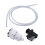 3X 16A Bath Tub Spa Waste Garbage Disposal Self-Lock Air  Push Button 5