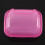 2X Pet Hamster Bagno Rosa 10X7X7cm 5