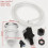 3X 16A Bath Tub Spa Waste Garbage Disposal Self-Lock Air  Push Button 6