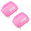 2X Pet Hamster Bagno Rosa 10X7X7cm 1