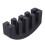 2X Rubber Mute Silencer 4/4 Violin Fiddle Slight Practice Black 5