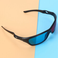 10X Rot und Blau Anaglyphen Dimensional 3D Vision Brille fuer TV Movie DVD-Spiel