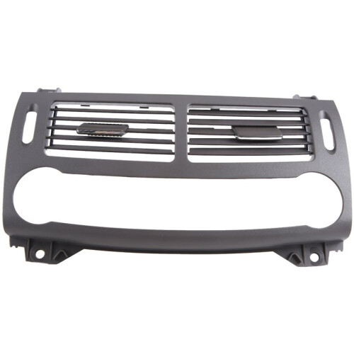 2X Front Central Air Conditioning Mitt AC Vent Outlet Panel Cover för   E-Class W211 2003-2008(Mörkgrå) 1
