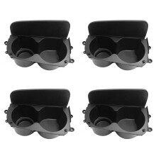 4X Couvercle de Porte-Gobelet D'Eau de Console Centrale de Voiture 84651-3C100 pour Sonata 2001-2004 Boîte de Rangement Porte-Boissons